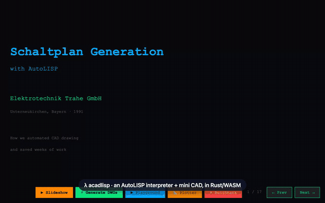acadlisp — AutoLISP in Rust