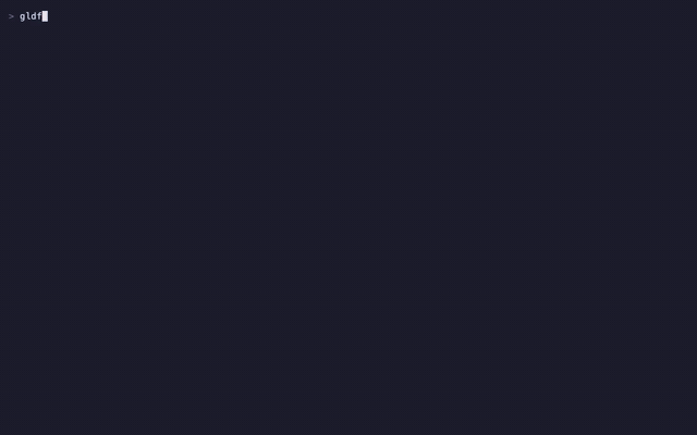 GLDF editor in the terminal